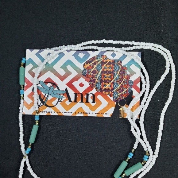 Turquoise Salt Waist bead - Picture 3 of 3